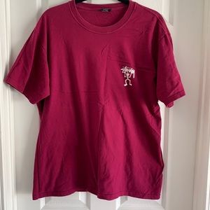 Magenta stussy t